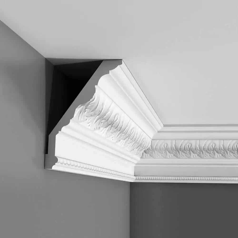 Cornice C219 in bianco | 130 x 176 x 2000 mm