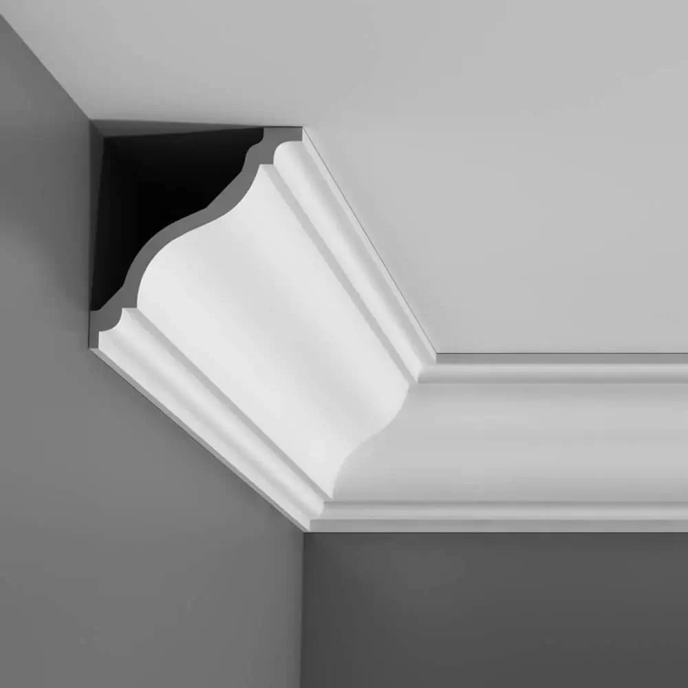 C333 cornice in white | 111 x 122 x 2000 mm
