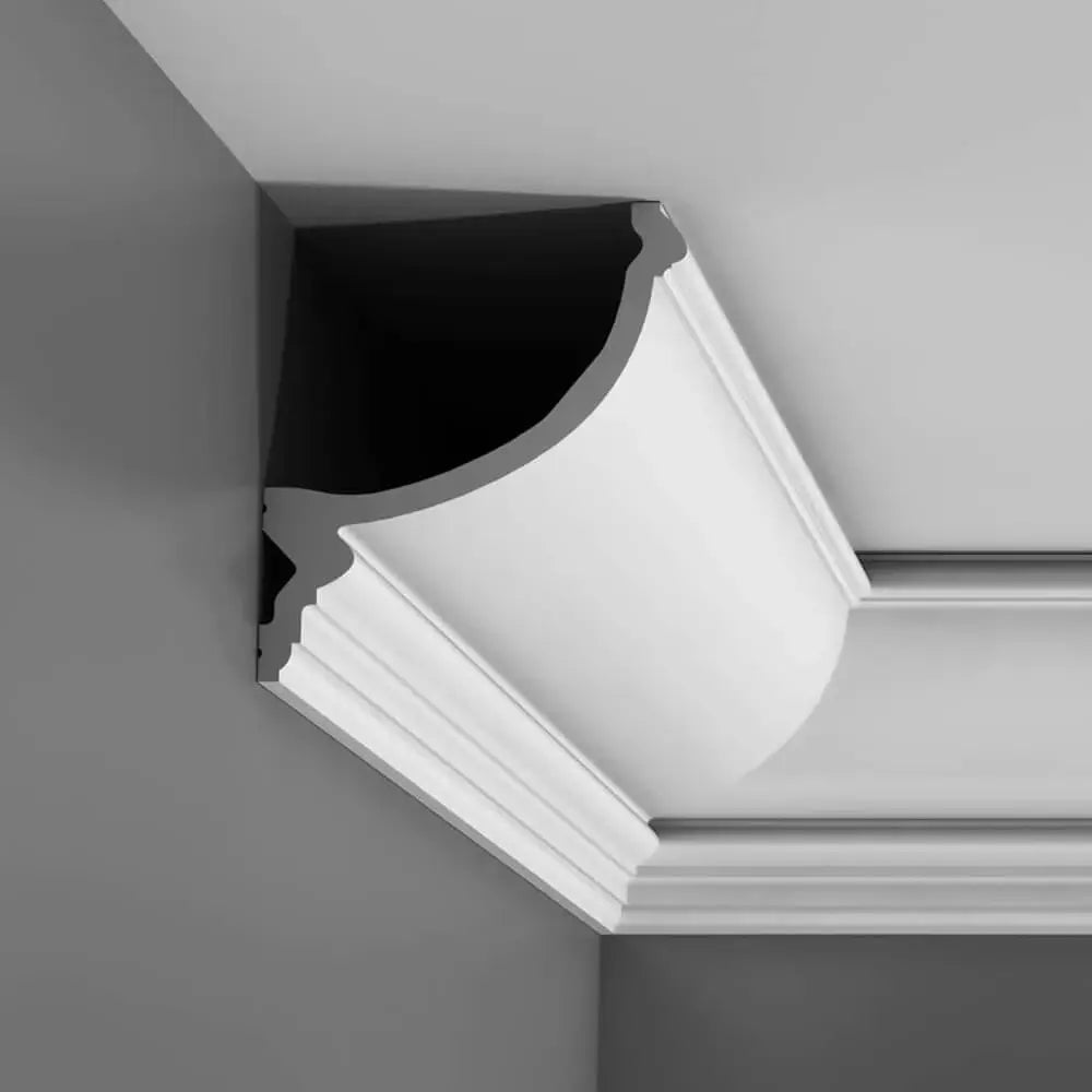 Stuckleiste C900 in wit | 146 x 171 x 2000 mm