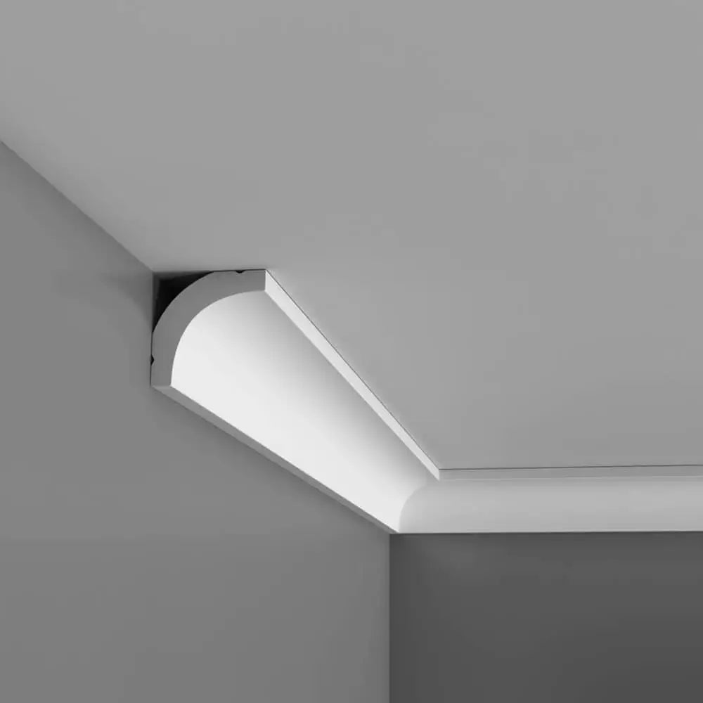 Moldura CB520N en blanco | 35 x 35 x 2000 mm