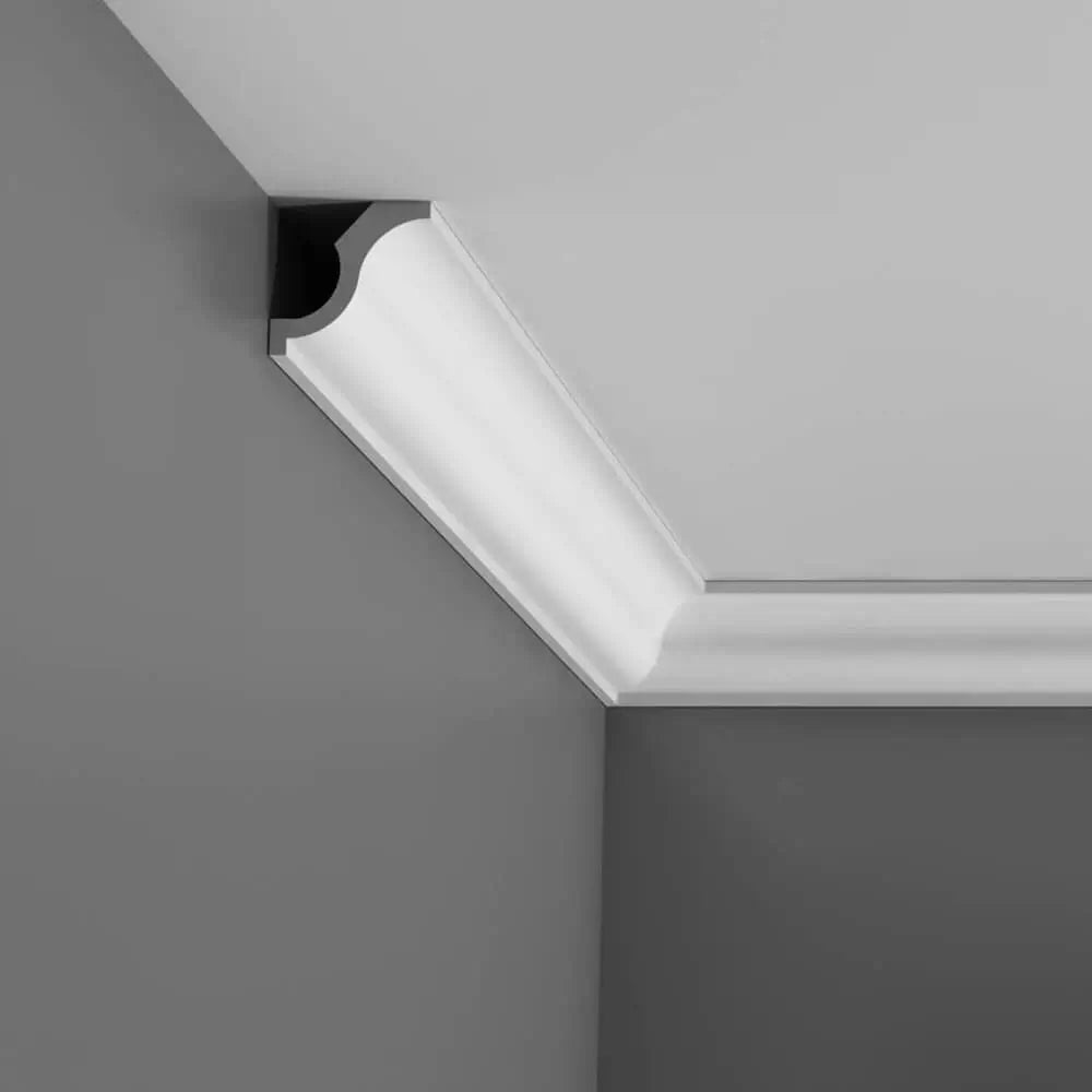 Cornice CX108 in white | 55 x 54 x 2000 mm