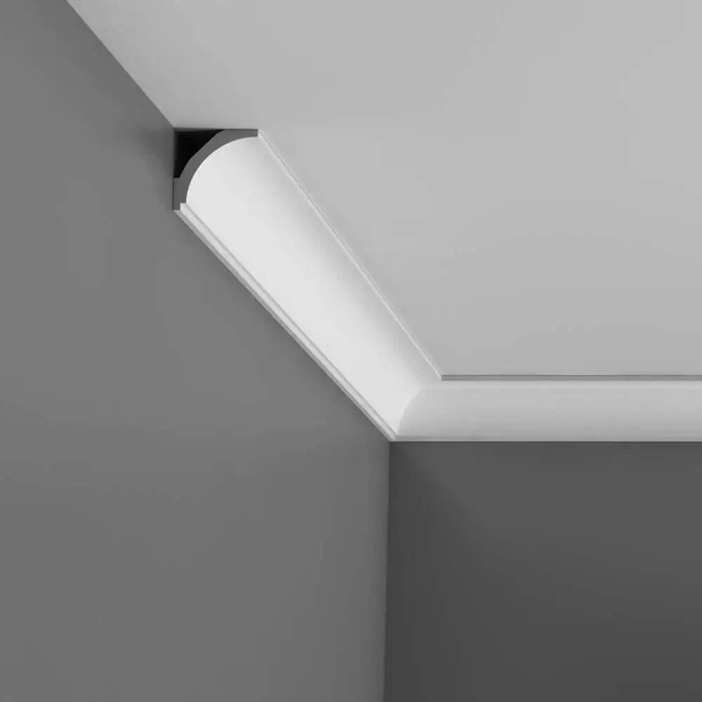 Cornice CX109 in white | 44 x 44 x 2000 mm
