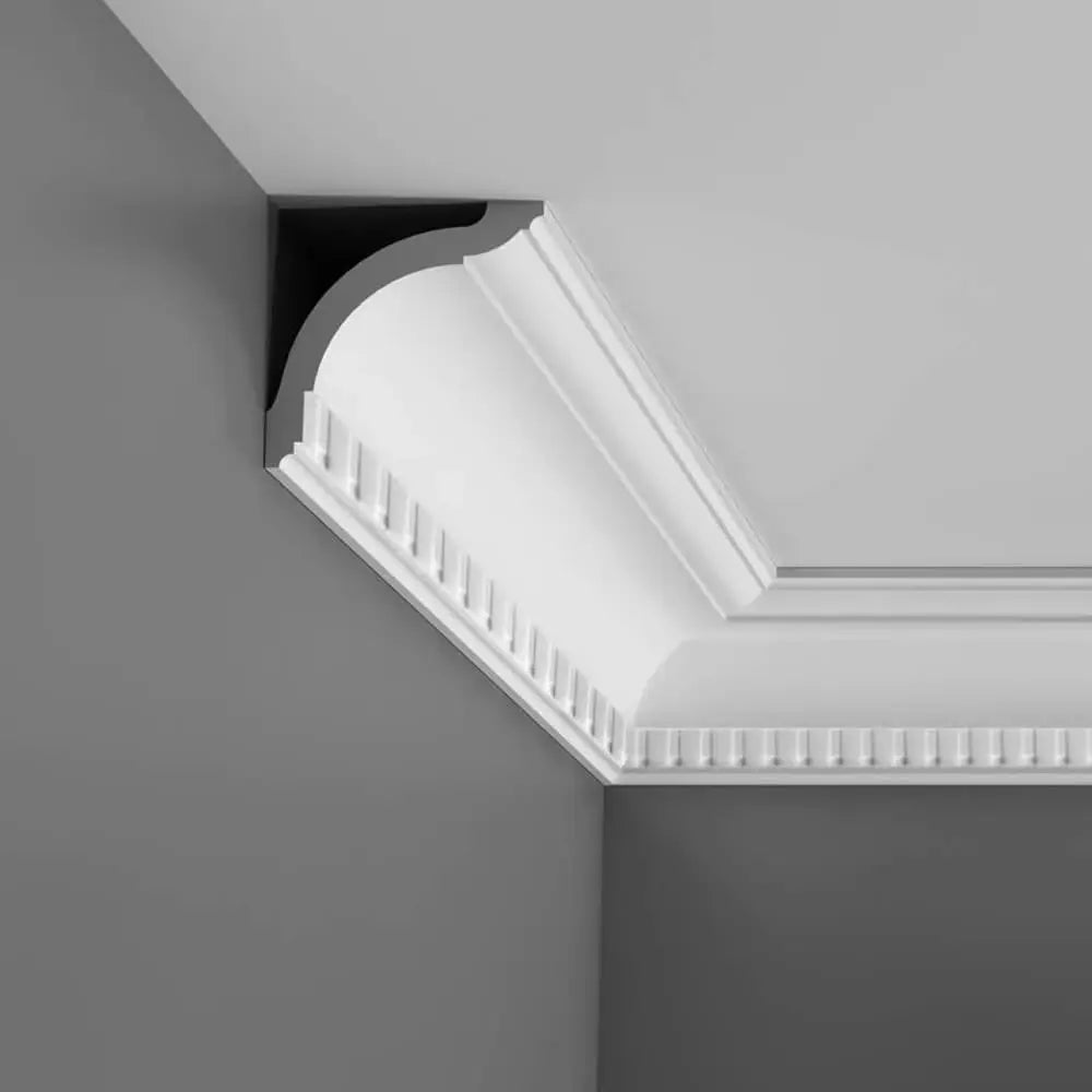 Stuckleiste CX129 in weiß | 94 x 94 x 2000 mm