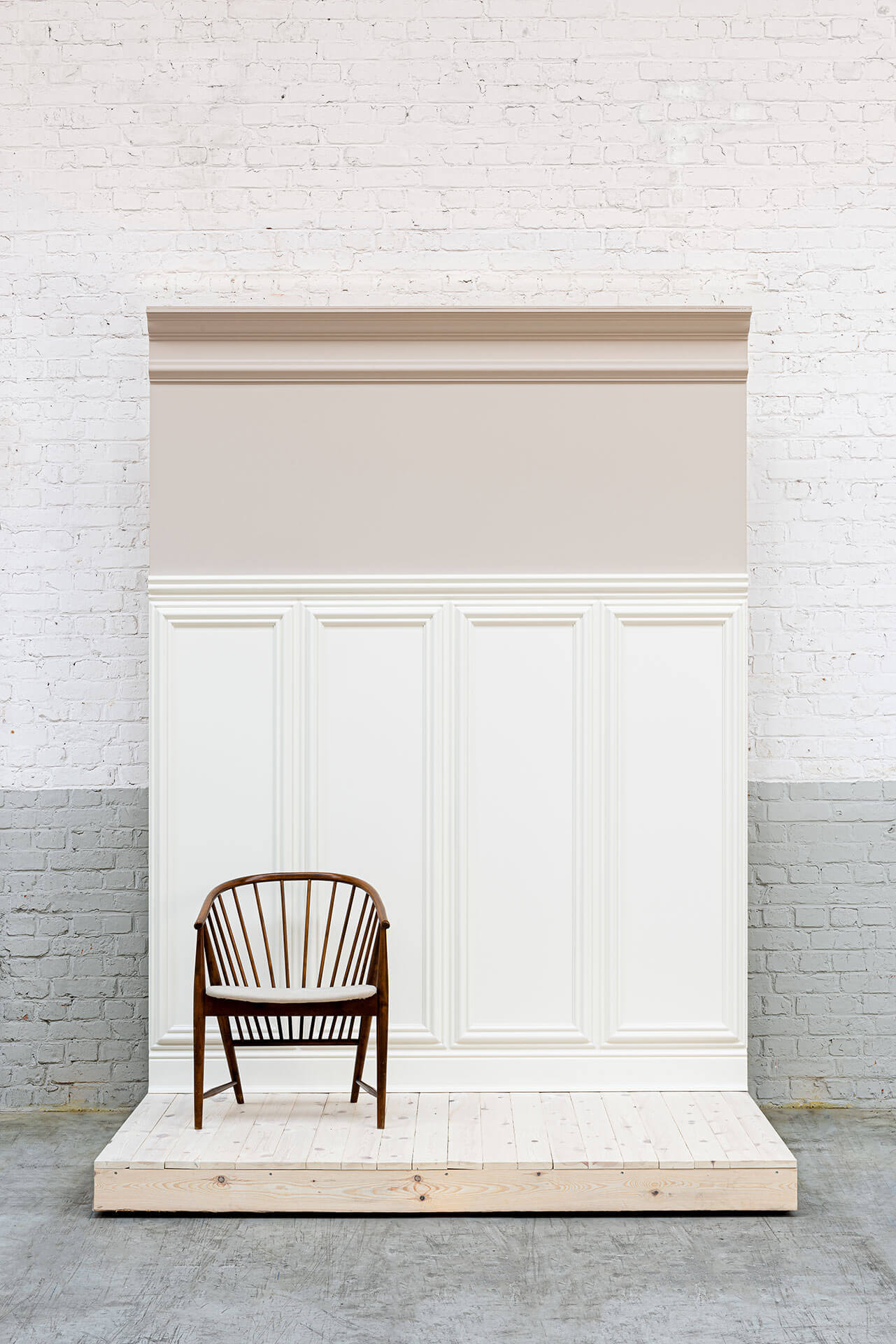 Corniche C332 en blanc | 230 x 114 x 2000 mm