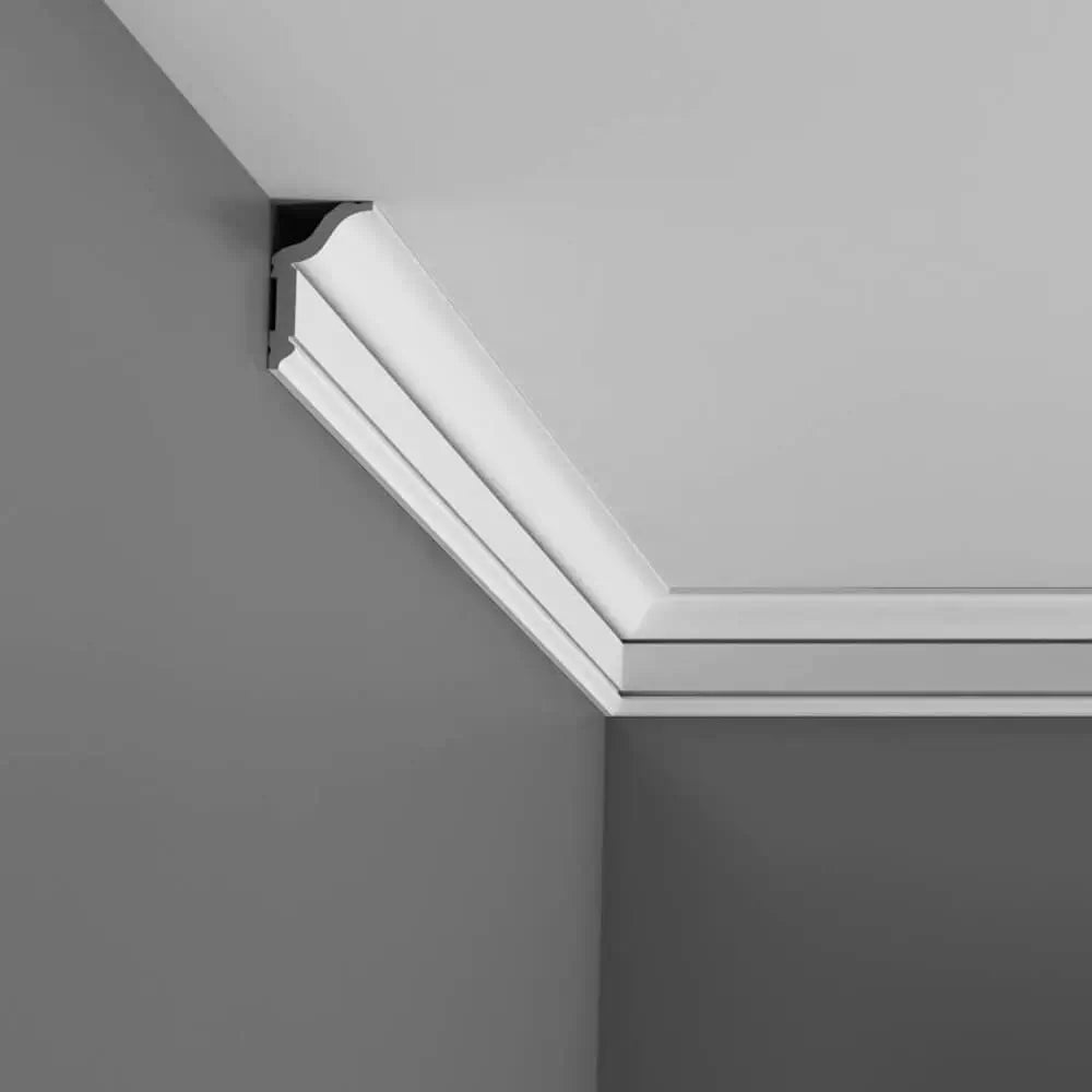 Stuckleiste CX141 in weiß | 31 x 59 x 2000 mm