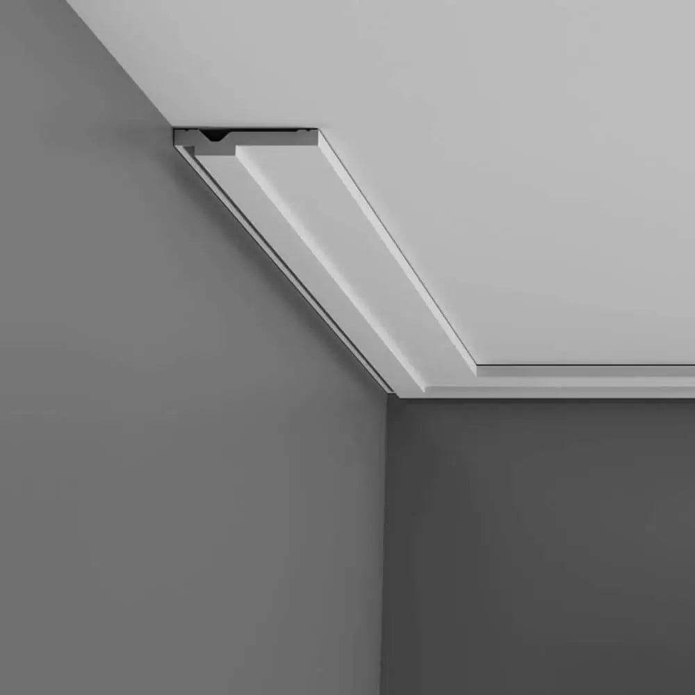 Stuckleiste CX161 in weiß | 69 x 13 x 2000 mm