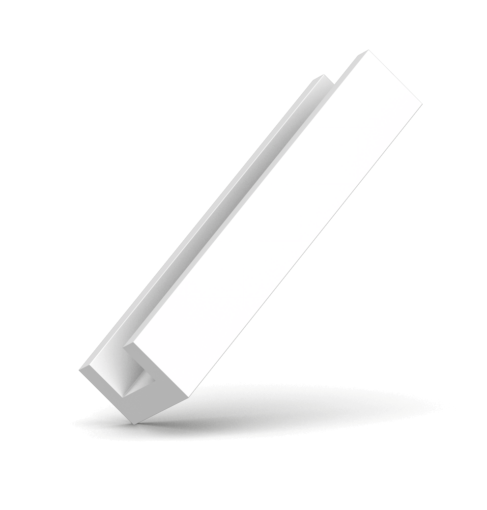 Flexible Stuckleiste CX190F in weiß | 30 x 20 x 2000 mm