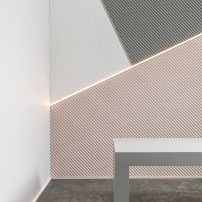 Bordo flessibile CX190F in bianco | 30 x 20 x 2000 mm
