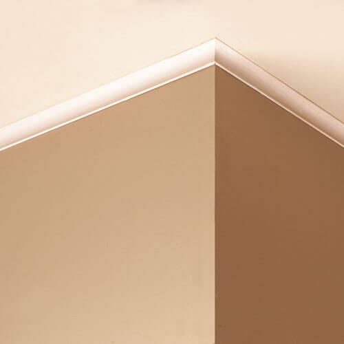Corniche CX133 en blanc | 20 x 20 x 2000 mm