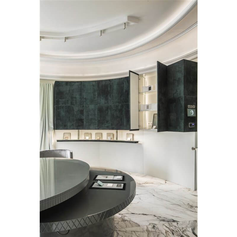 Corniche lumineuse flexible en stuc pour éclairage indirect CX189F | 27x27x2000mm