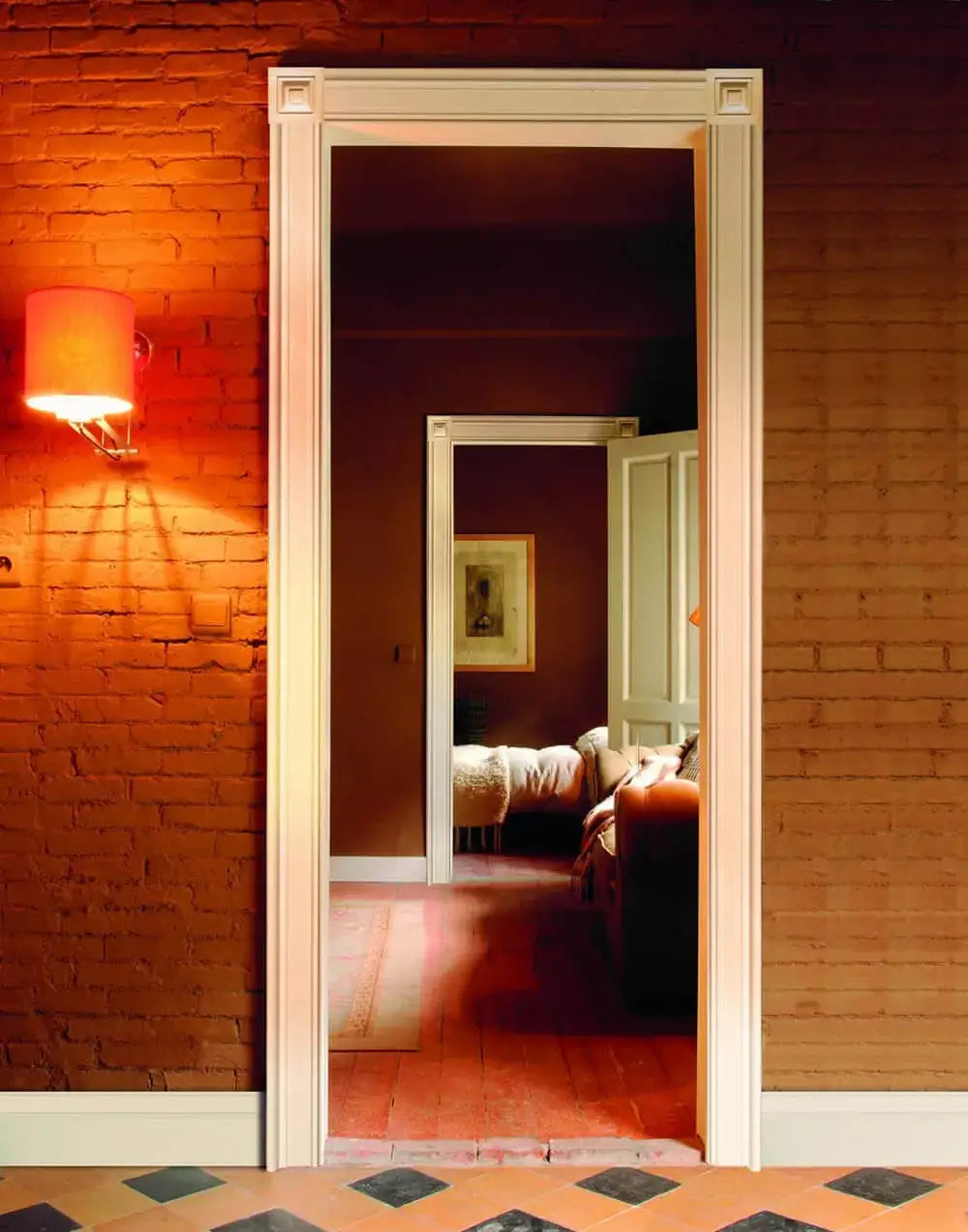 Block für Tür- & Fensterumrandung | 30 x 96 x 96 mm | D200