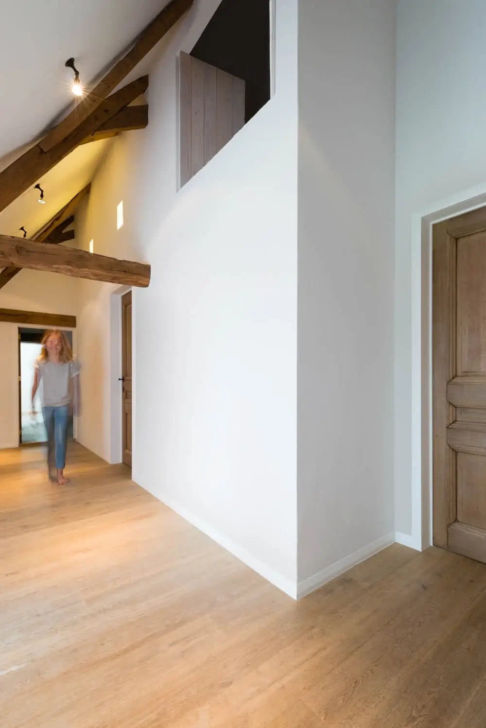 Baseboard SX159 in white | 12 x 60 x 2000 mm