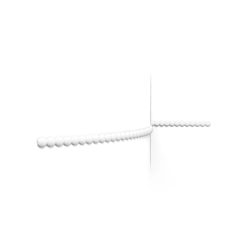 Flexible Wandleiste P9904F PEARL | 200 x 2,5 x 0,9 cm