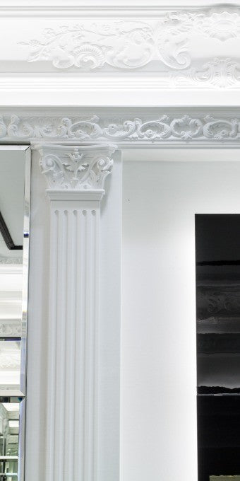 Chapiteau pour pilastre | 62 x 149 x 228 mm | K201