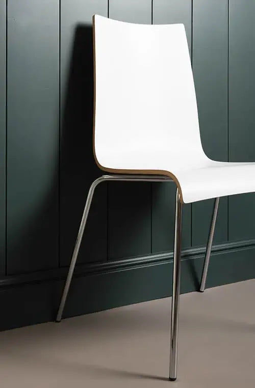 Zócalo flexible SX118F en blanco | 18 x 138 x 2000 mm