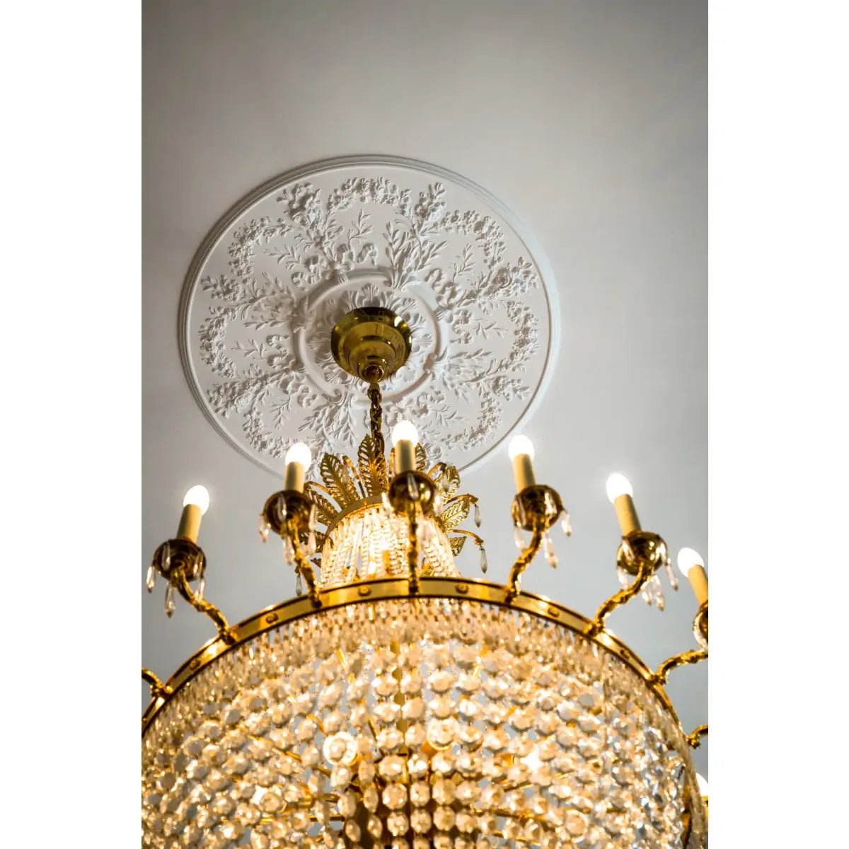 Rosette | Ø 95,2 cm, Höhe 4,8 cm | Elemento decorativo R64