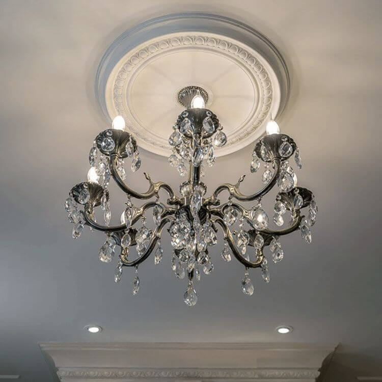 Elegante Rosetta | Ø 62 cm, Höhe 4,2 cm | R77