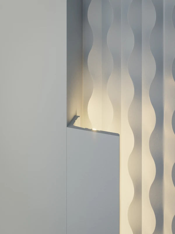 Stuckleiste CX216-2600 LEDGE in weiß | 125 x 45 x 2600 mm