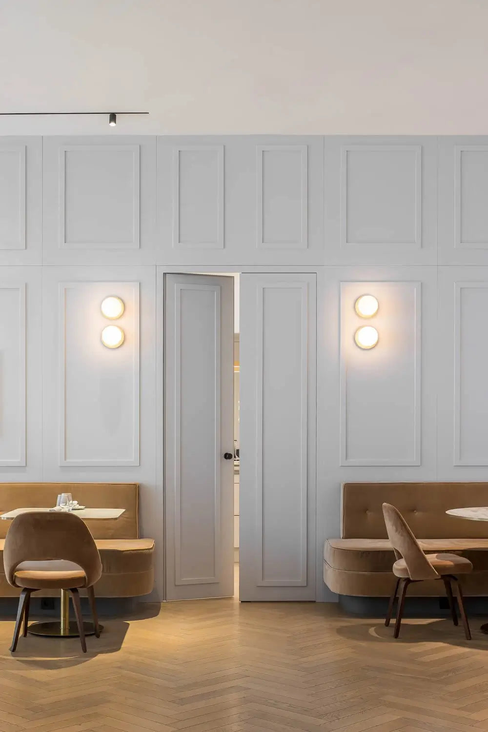 Bordo flessibile SX162F in bianco | 10 x 40 x 2000 mm