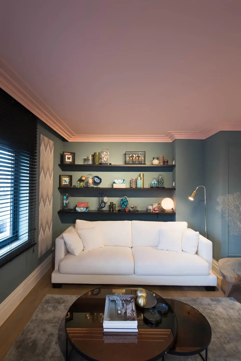 Cornice C392 in bianco | 160 x 60 x 2000 mm