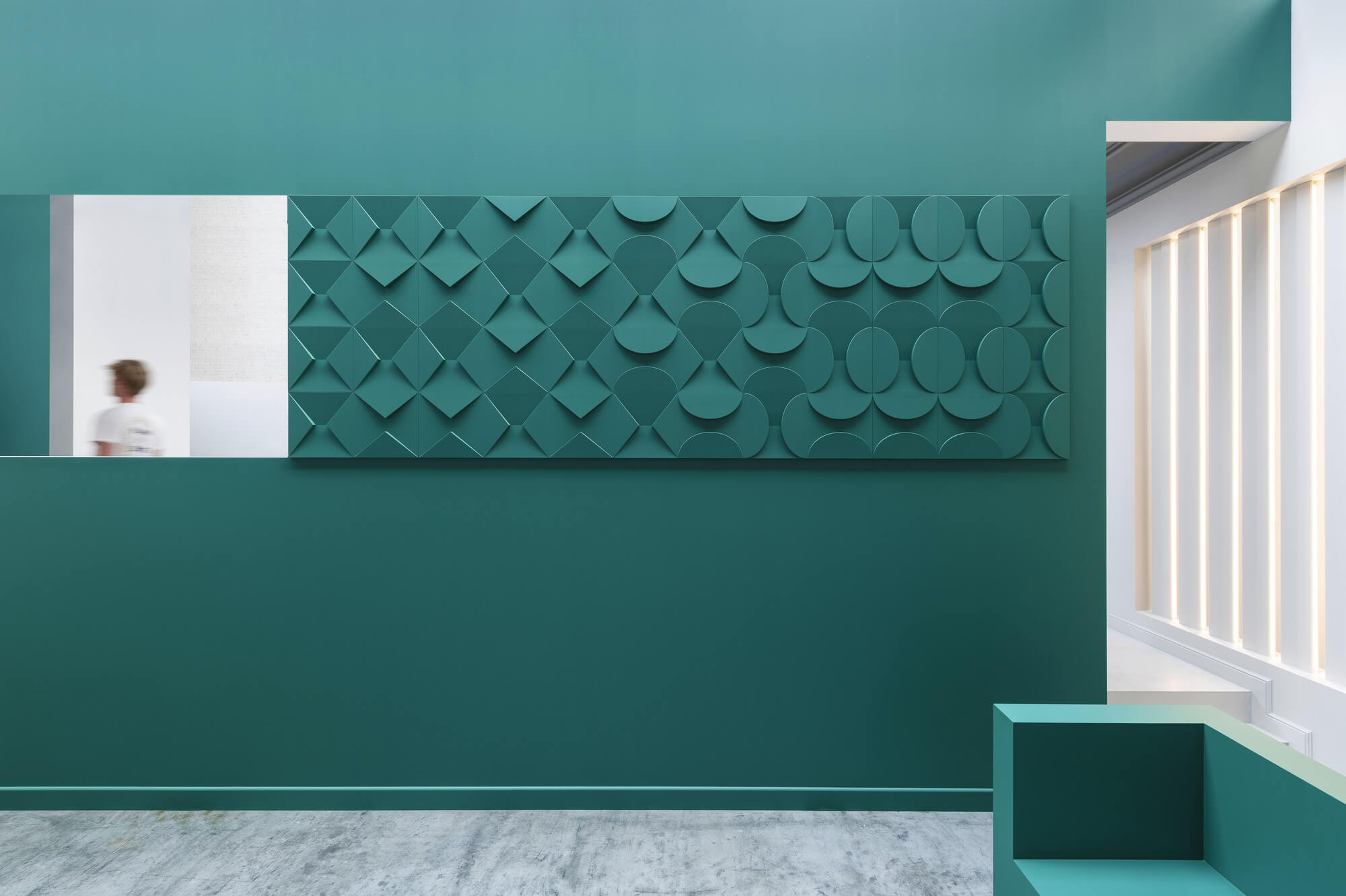 Bordo flessibile SX183F in bianco | 13 x 75 x 2000 mm