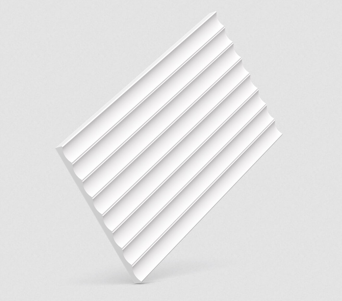 Panel 3D flexible | 13 x 250 x 2000 mm | W109F VALLEY
