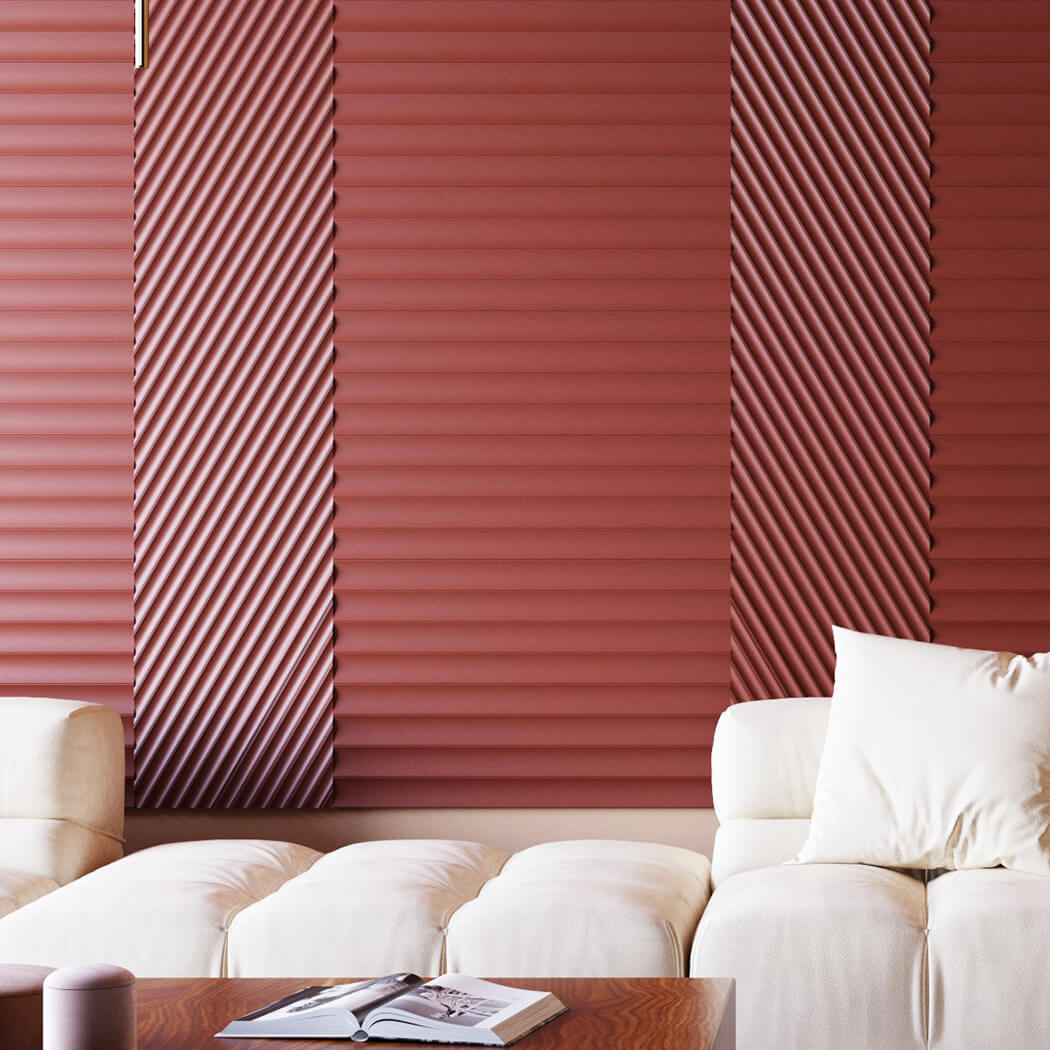 Panel 3D flexible | 13 x 250 x 2000 mm | W109F VALLEY