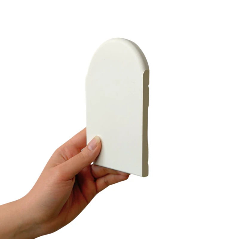 Wandleiste / Sockelleiste S425 SCALLOP | 200 x 15 x 1 cm