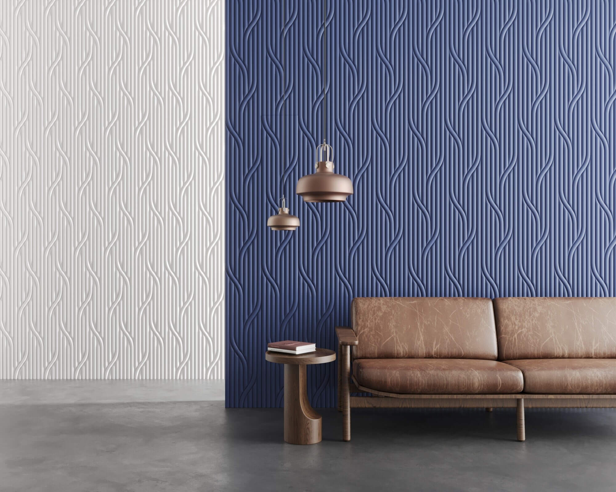 3D Panel W213 HILL TRACE | 200 x 25 x 1.6 cm