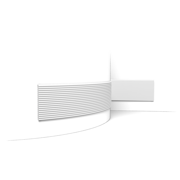 Panneau 3D WX210F REED | 200 x 25,5 x 1,2 cm