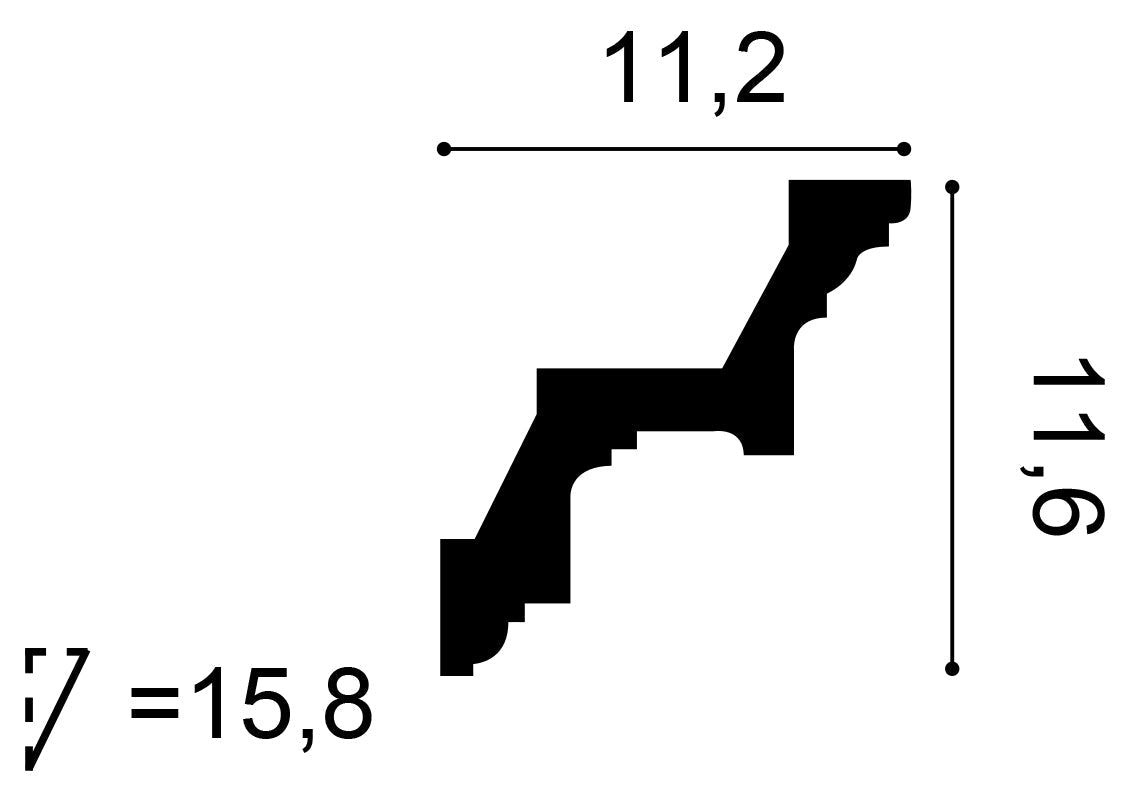 Stuckleiste C211F