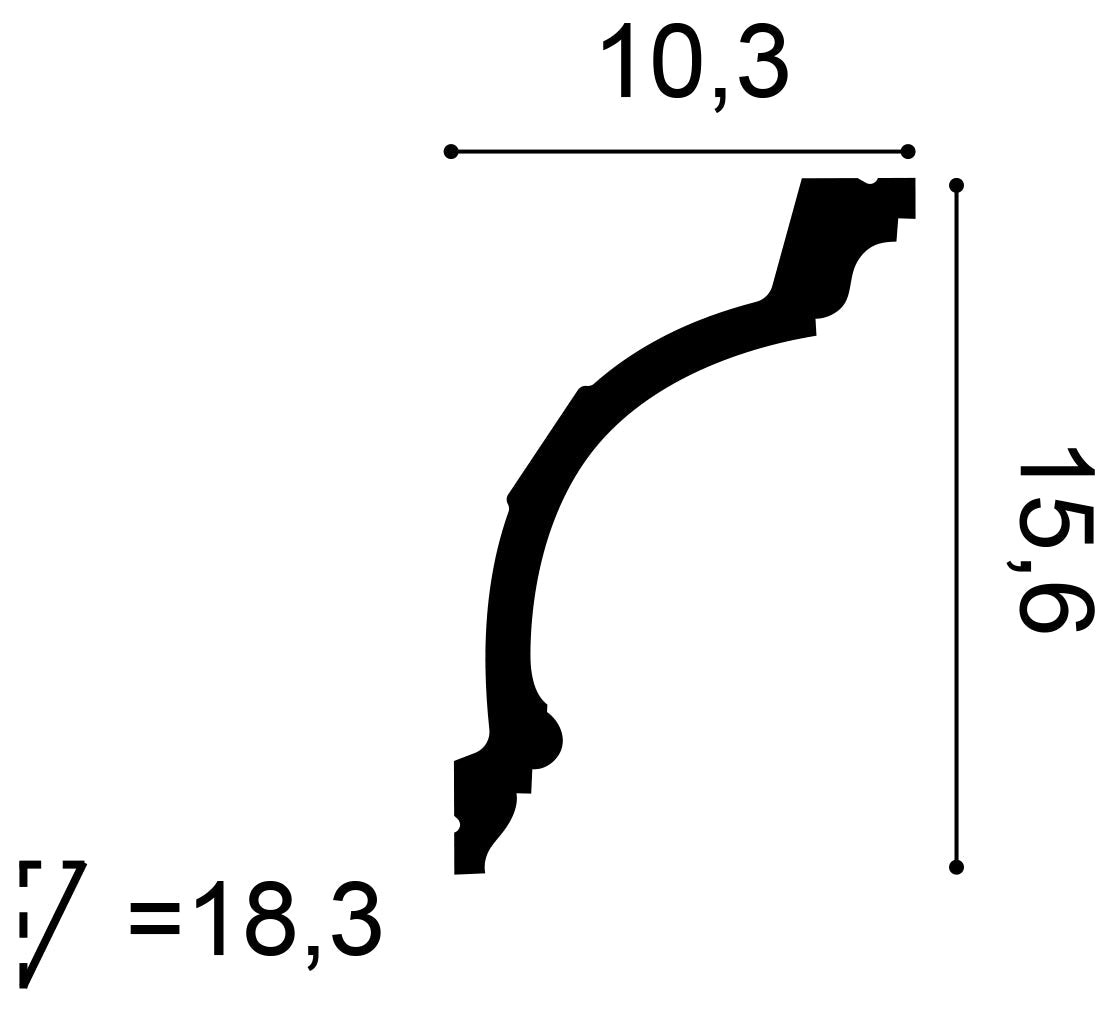 Stuckleiste C217