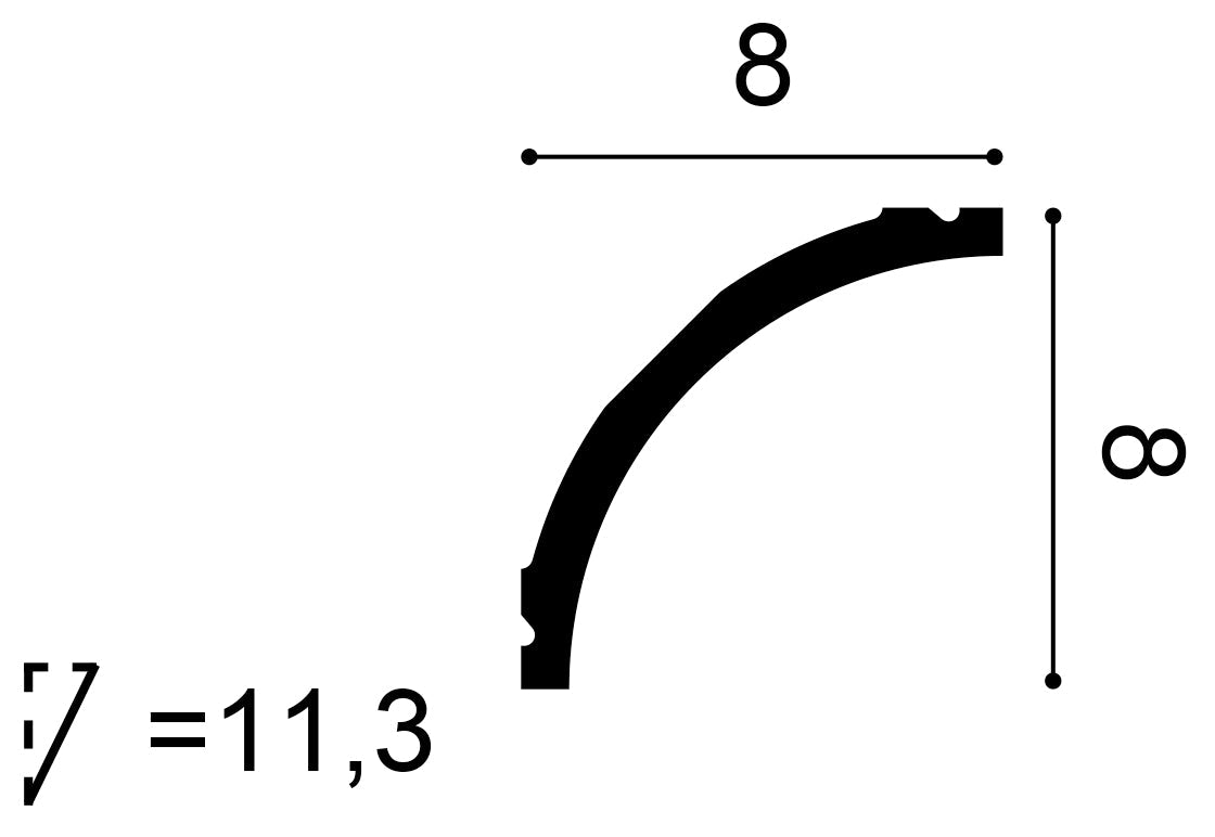 Stuckleiste C240F