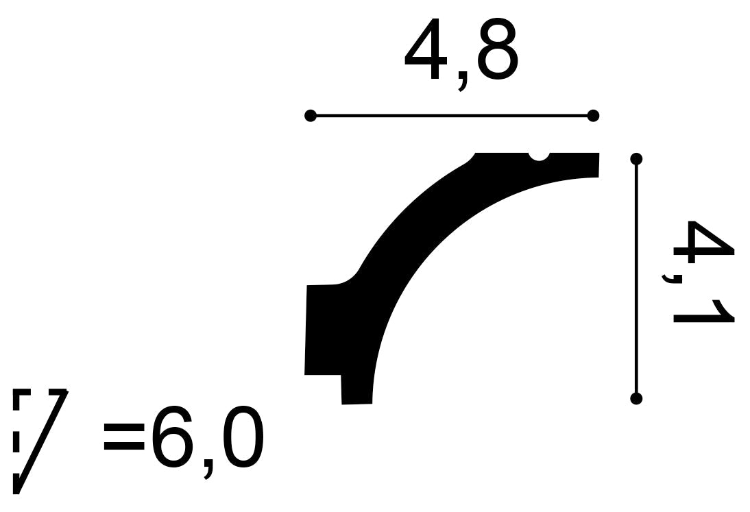 Stuckleiste C260