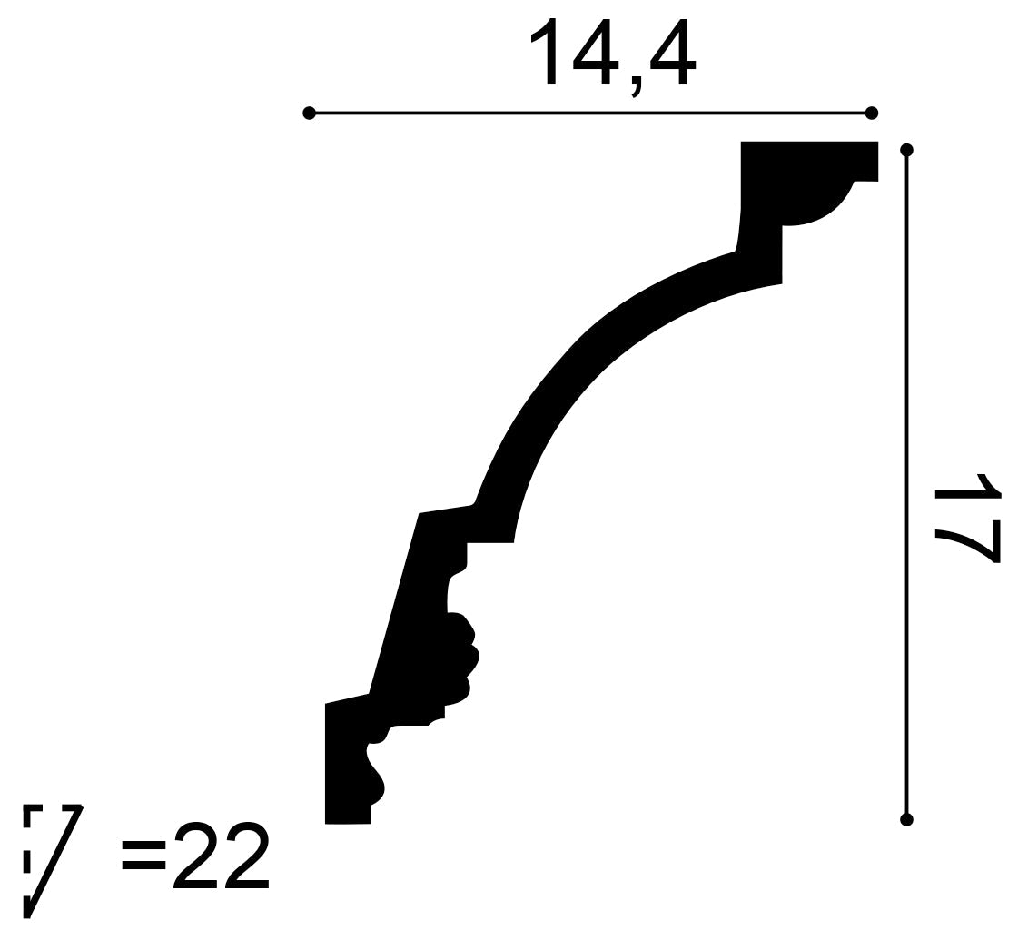 Stuckleiste C301