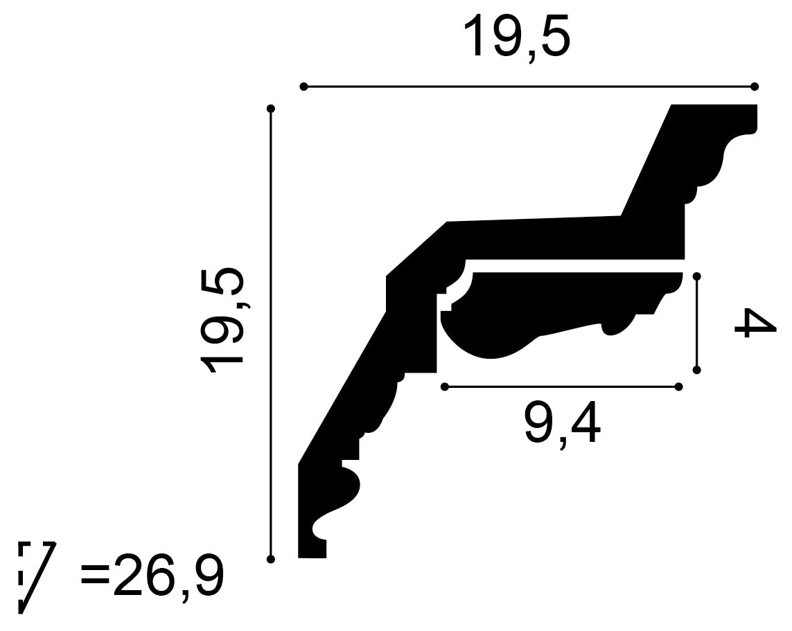 Stuckleiste C307A