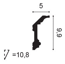 Stuckleiste C321F