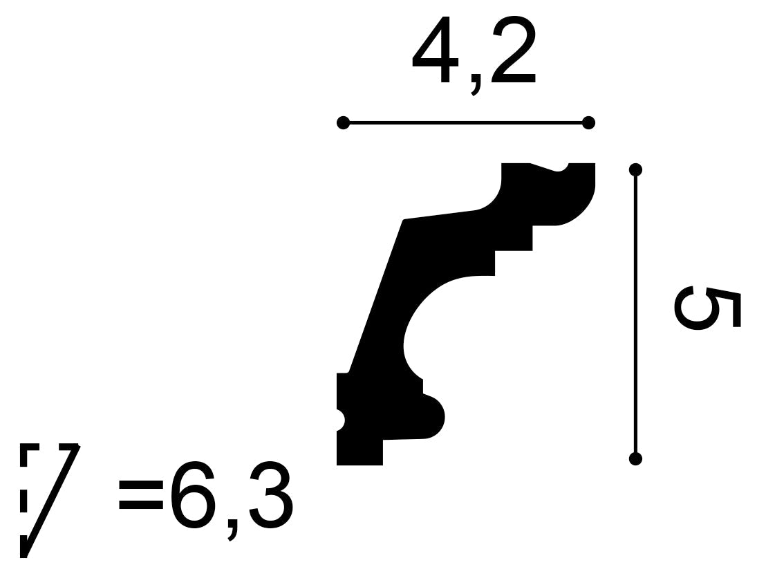 Stuckleiste C322
