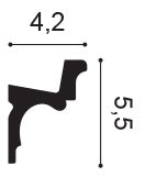Stuckleiste C323 Schnitt