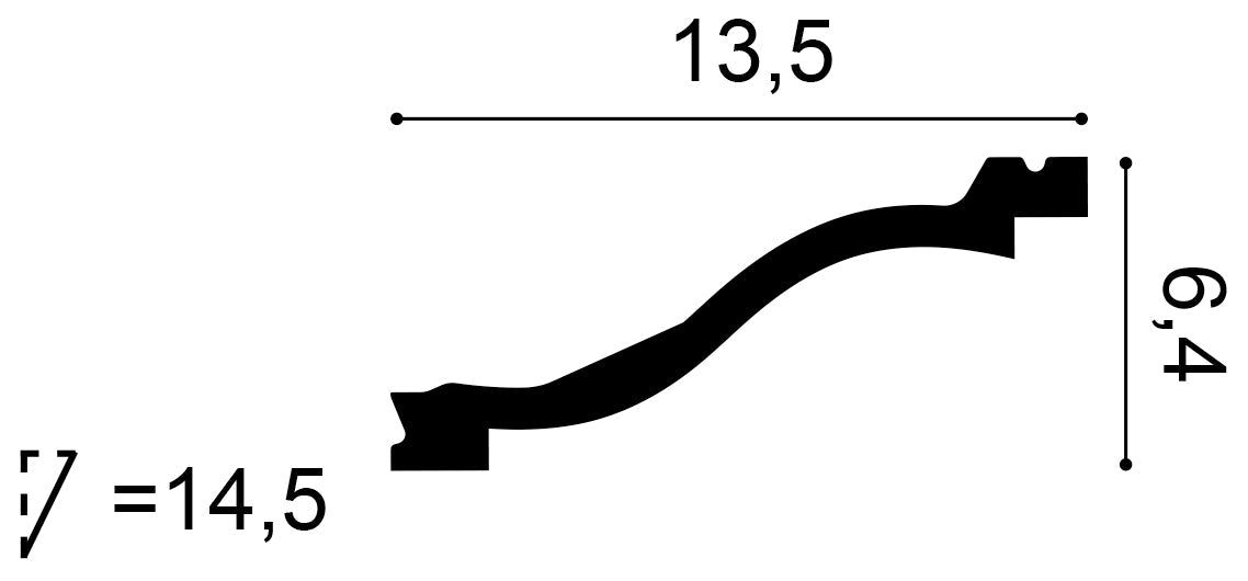 Stuckleiste C331