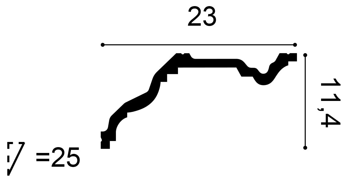 Stuckleiste C332