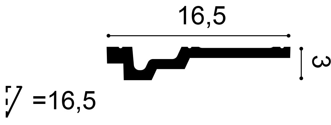 Stuckleiste C353