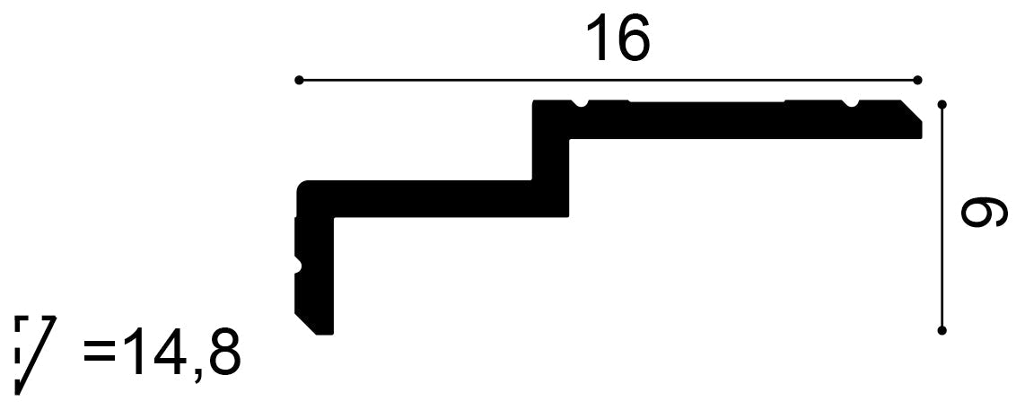 Stuckleiste C391