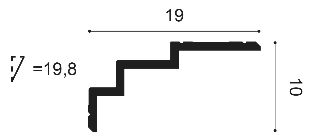Stuckleiste C392
