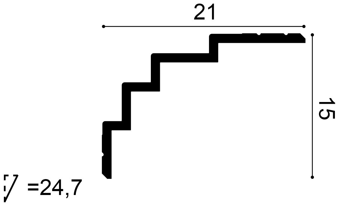 Stuckleiste C393