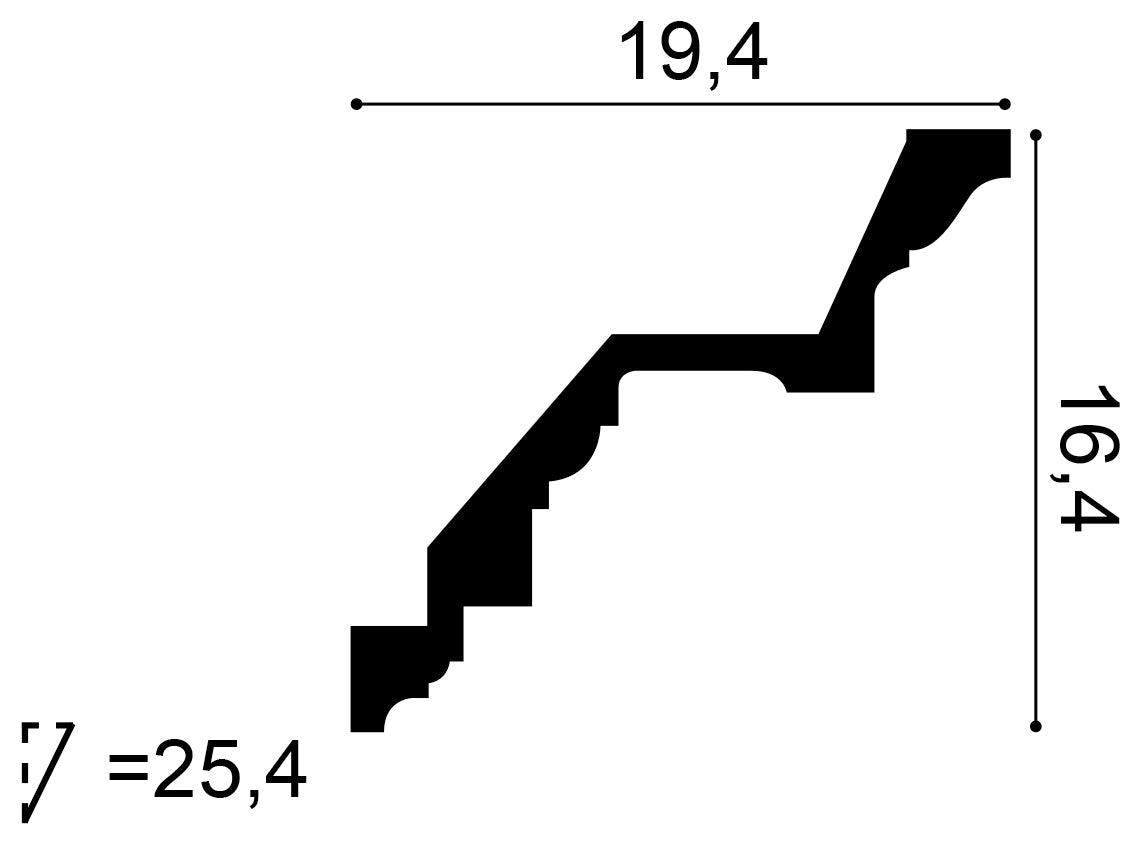 Stuckleiste C422