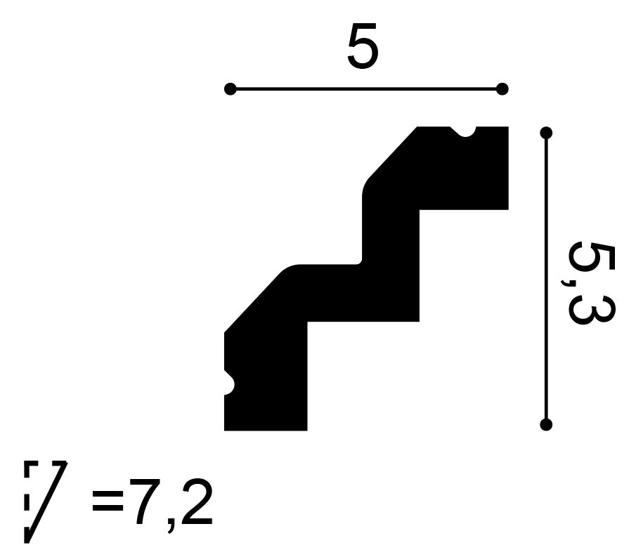 Stuckleiste C602