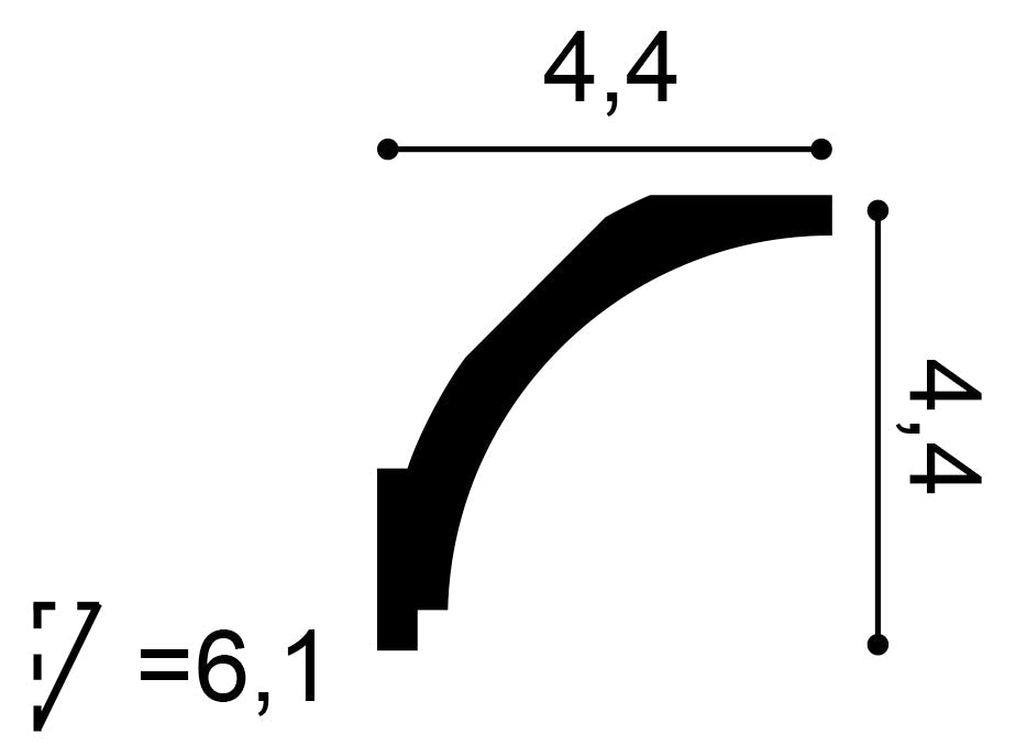 Stuckleiste CX109F