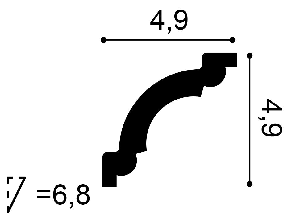 Stuckleiste CX124