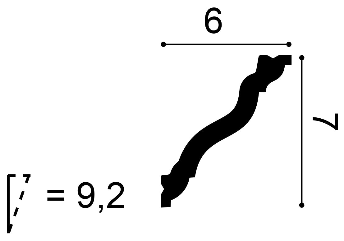 Stuckleiste CX177